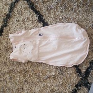 Nested bean swaddle/sleep sack